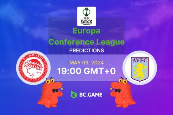 Olympiacos vs Aston Villa Prediction, Odds, Betting Tips – EUROPA CONFERENCE LEAGUE