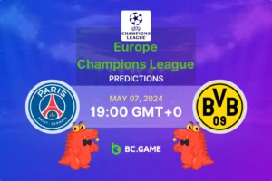 Paris Saint-Germain – Borussia Dortmund: Prognósticos, probabilidades e dicas de apostas – Liga dos Campeões da UEFA
