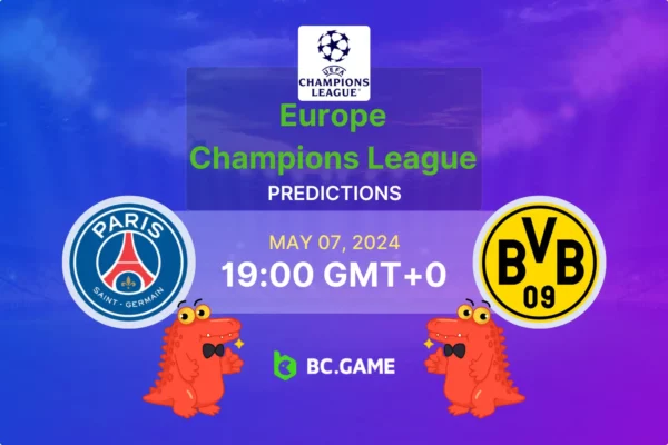 Paris Saint-Germain – Borussia Dortmund: Prognósticos, probabilidades e dicas de apostas – Liga dos Campeões da UEFA
