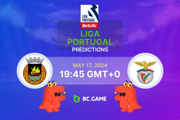 Rio Ave – Benfica: Palpite, Odds, Dicas de Apostas – Primeira Liga