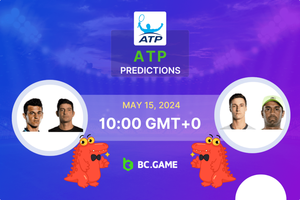 Essential Betting Guide: Arevalo M. / Pavic M. and Ram R. / Salisbury J. - ATP ROME Prediction and Odds.