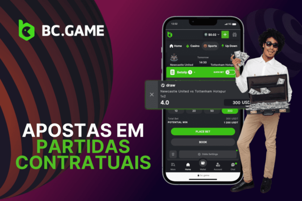 Apostas em partidas contratuais