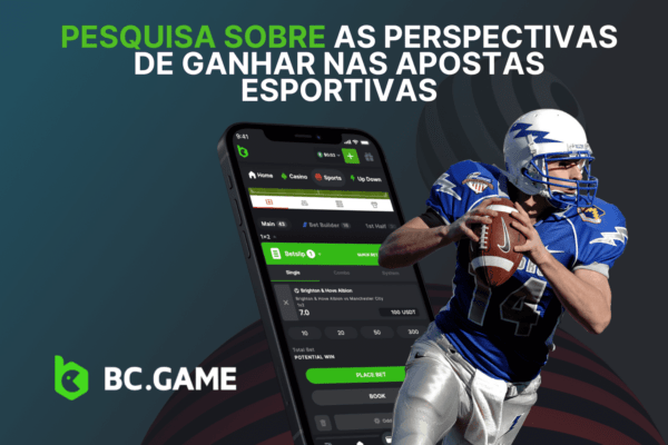 Pesquisa sobre as perspectivas de ganhar nas apostas esportivas