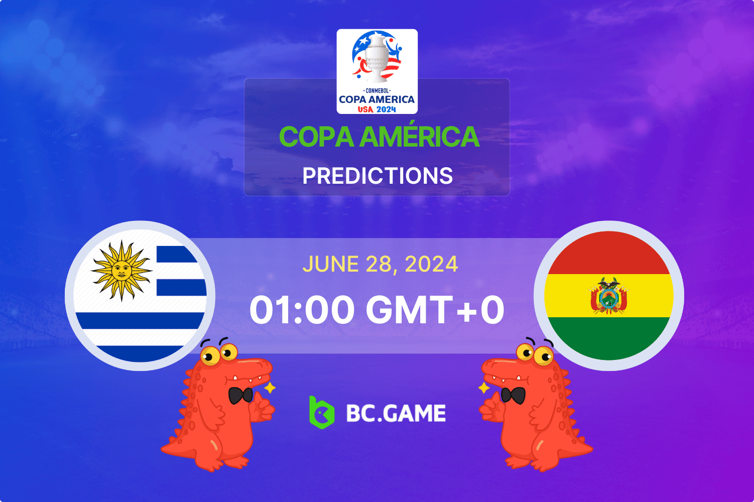 Uruguay vs Bolivia Prediction, Odds, Betting Tips BC.GAME