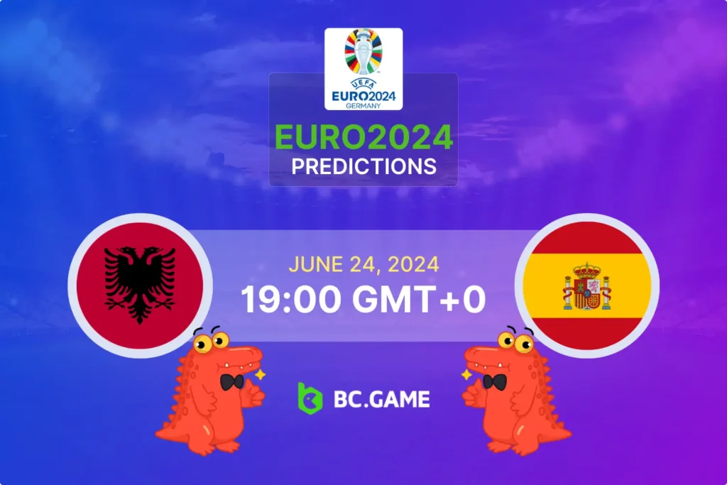 Albania vs Spain Prediction, Odds, and Betting Tips for EURO 2024.