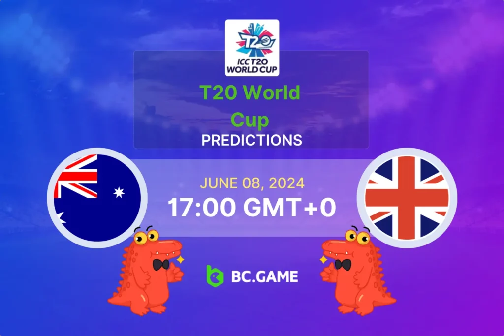 Australia vs England Prediction, Odds, and Betting Tips - ICC Men's T20 World Cup.