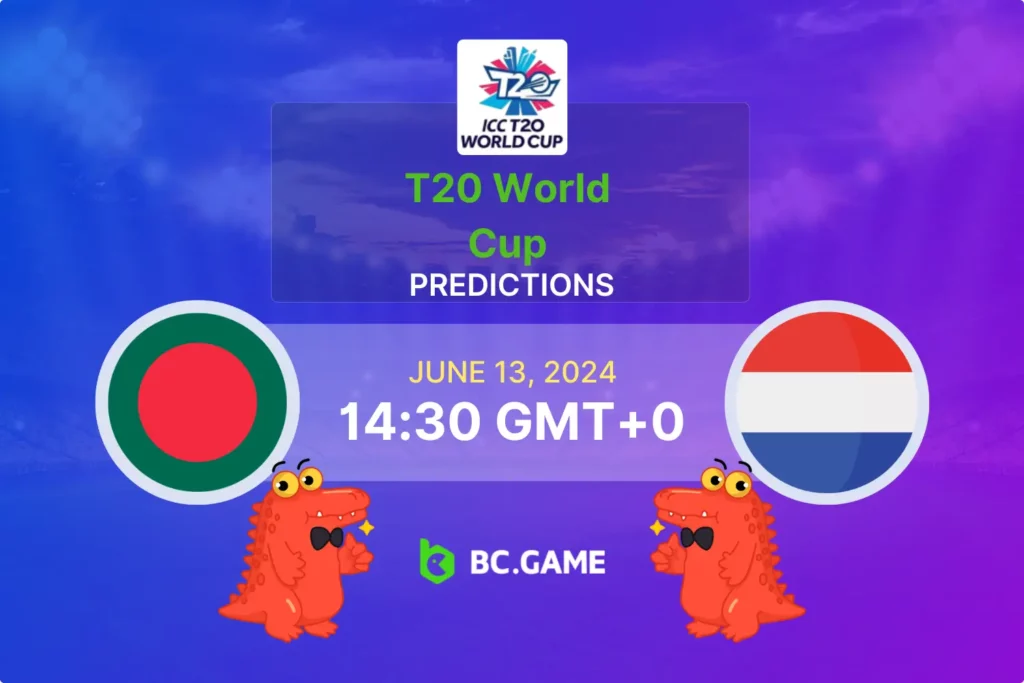 T20 World Cup: Bangladesh vs Netherlands Betting Tips & Predictions.