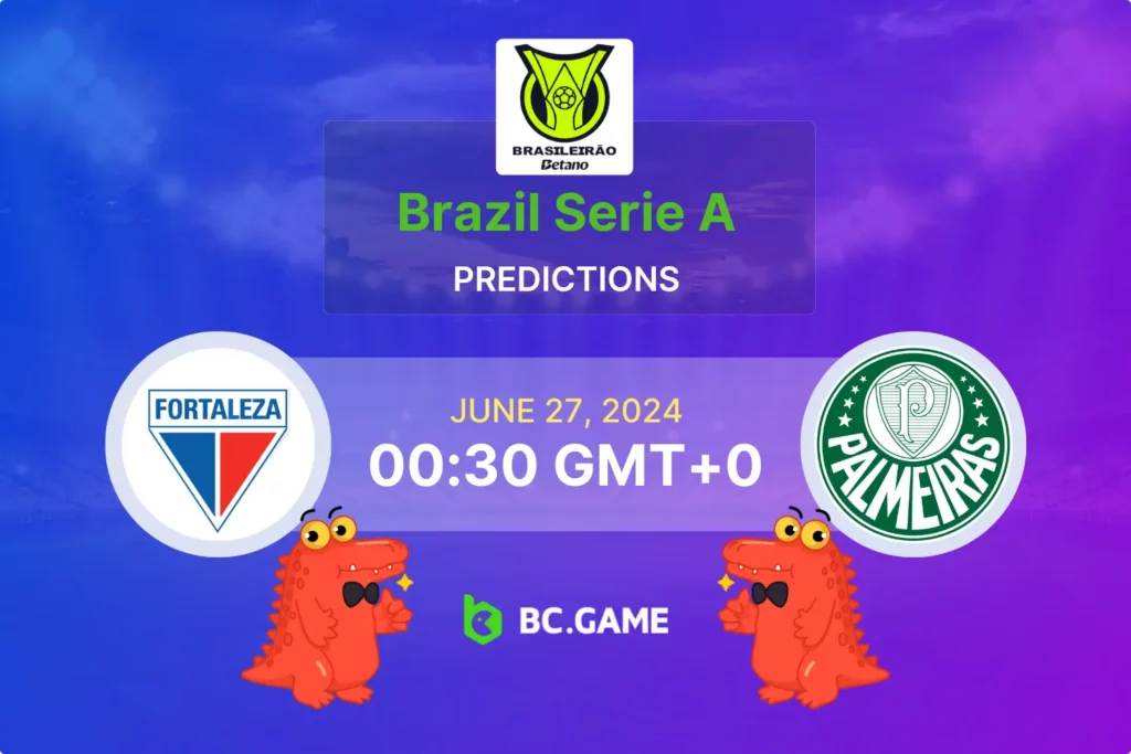 Fortaleza vs Palmeiras: Full Match Prediction, Odds, and Betting Tips.