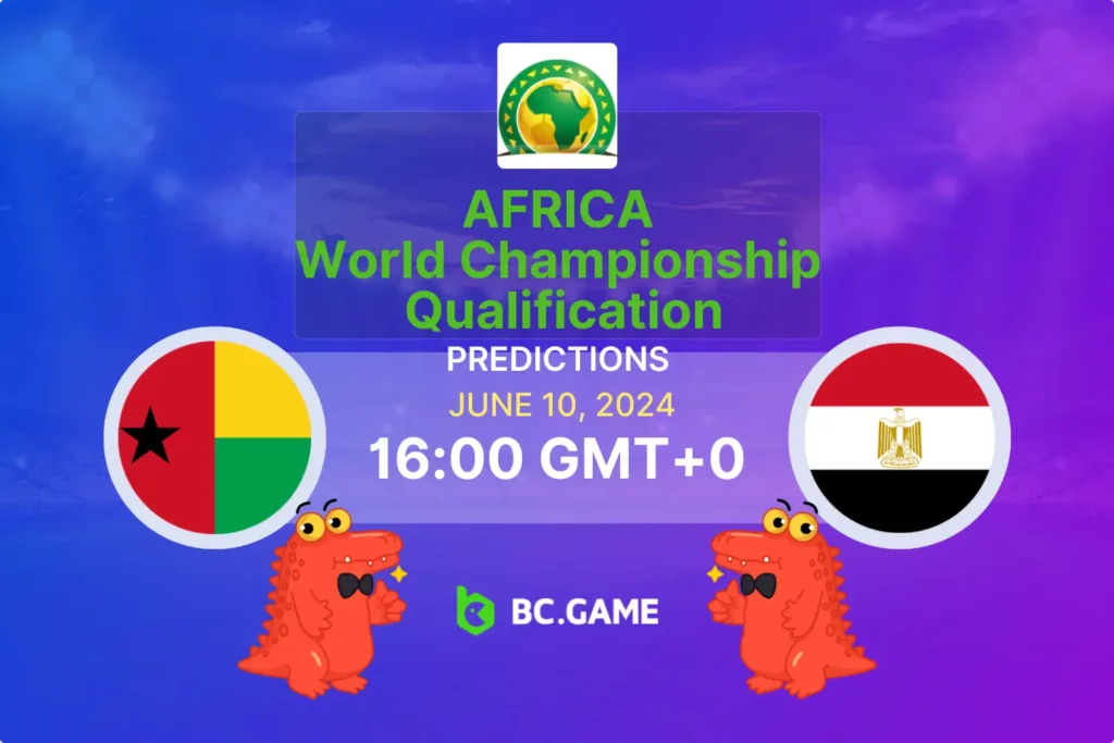 Guinea-Bissau vs Egypt: Betting Tips, Odds, and Match Preview.