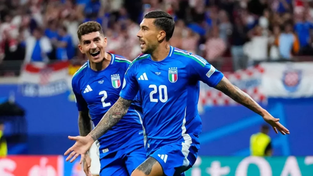 Italy's Late Equalizer Against Croatia