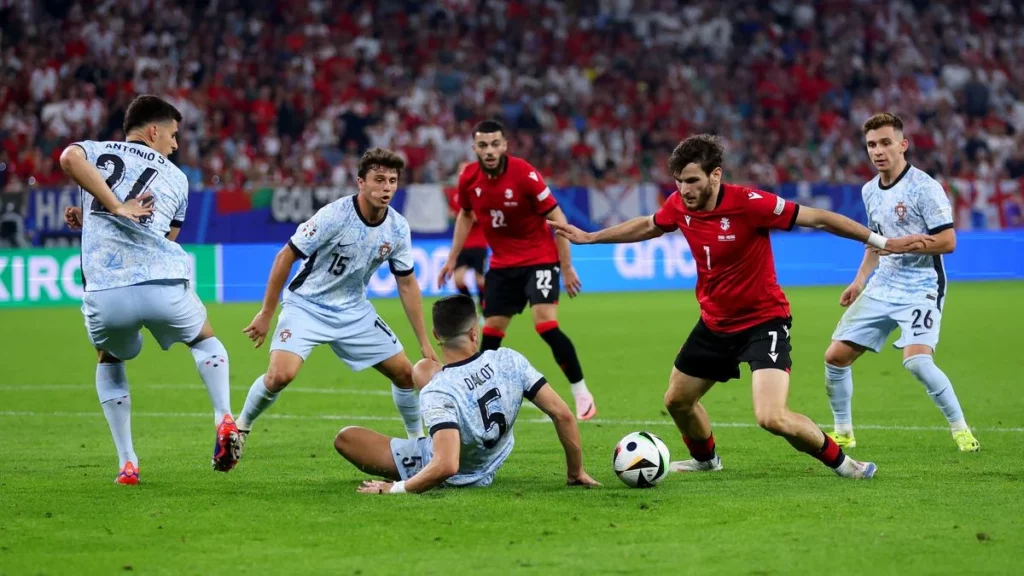 Georgia Shocks Portugal to Enter Euro 2024 Knockout Stage