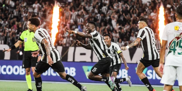 Domínio do Botafogo: 1 a 0 sobre o Fluminense