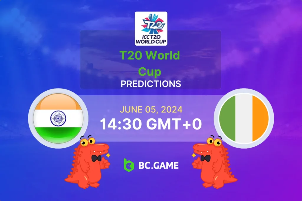 T20 World Cup: India vs Ireland Match Prediction, Betting Tips, and Odds.