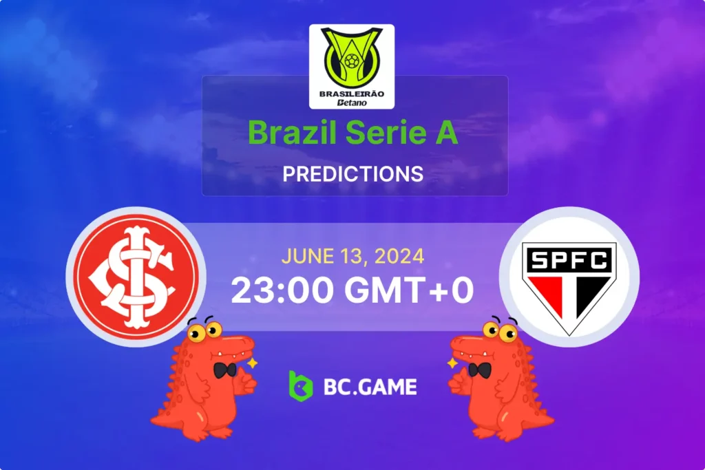 Sao Paulo vs Internacional: Betting Tips and Predictions.