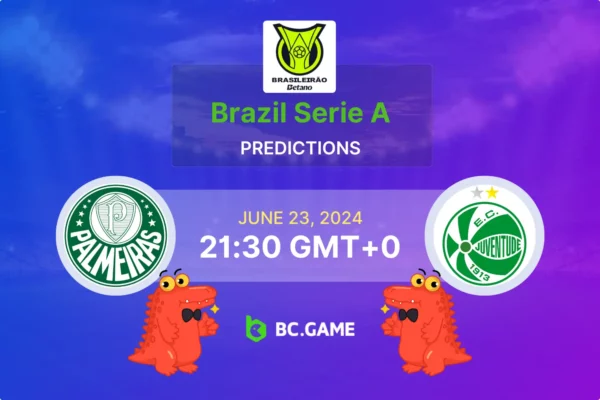 Palmeiras vs Juventude Prediction, Odds, Betting Tips – Brazil Serie A