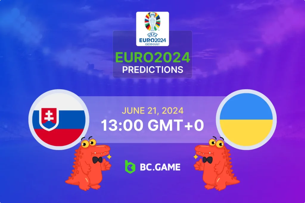 Slovakia vs Ukraine Prediction, Odds, and Betting Tips - EURO 2024 Showdown.