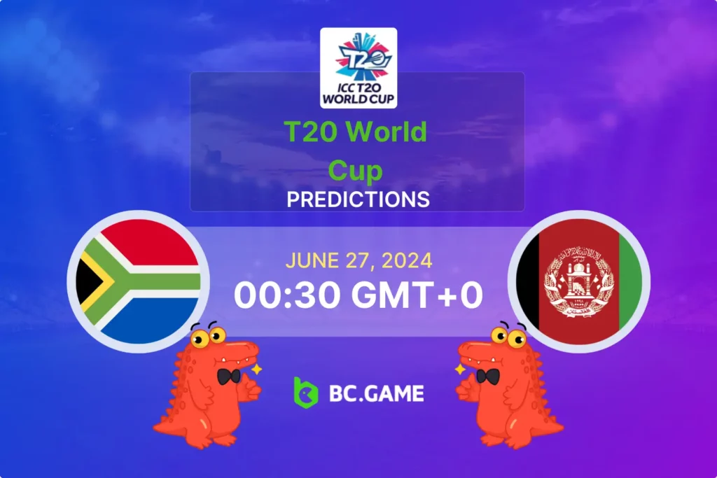 South Africa vs Afghanistan: Key Predictions and Betting Odds.