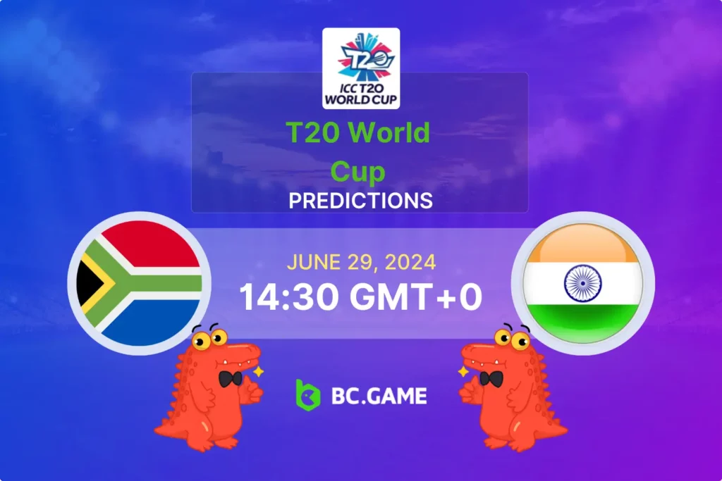 South Africa vs India: T20 World Cup Final Predictions and Odds.