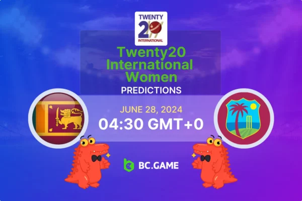 Sri Lanka W vs West Indies W Prediction, Odds, Betting Tips – TWENTY20 International Women