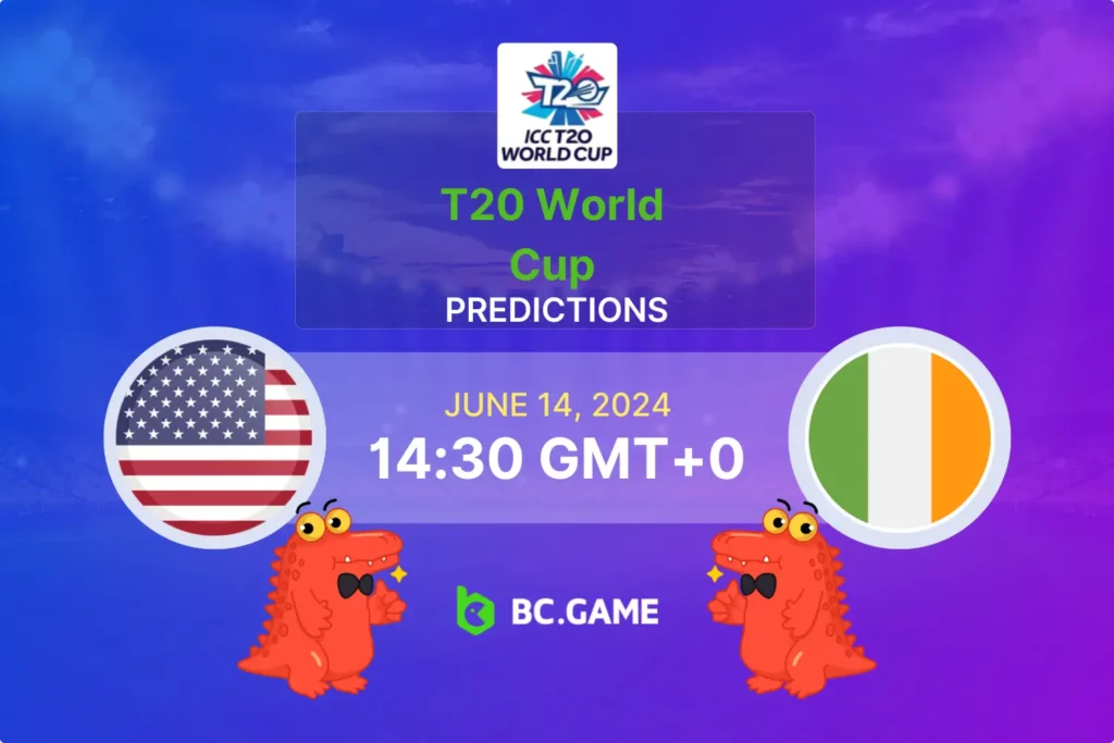 USA vs Ireland: T20 World Cup Prediction and Betting Tips.
