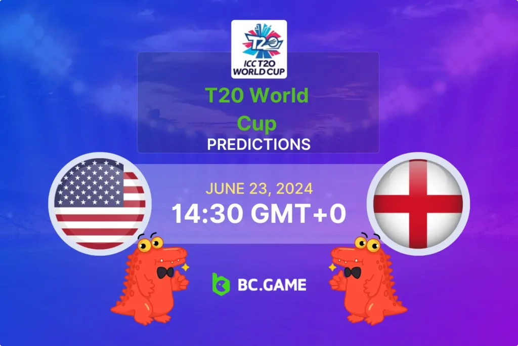 USA vs England: T20 World Cup Prediction, Odds, and Betting Tips.