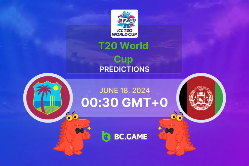 West Indies vs Afghanistan: Match Prediction, Odds, and Betting Tips.