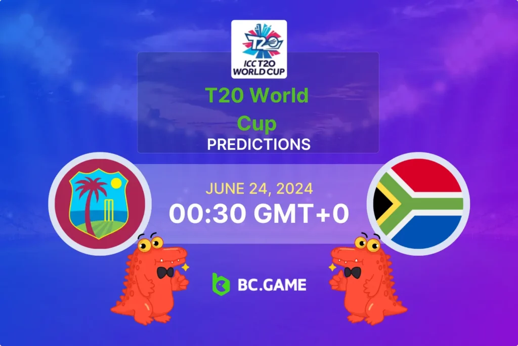 Expert Predictions for West Indies vs South Africa T20 Match.