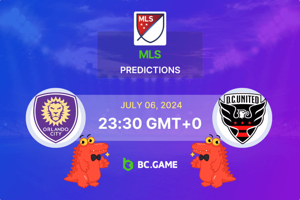 Match prediction for the Orlando vs DC United game at MLS 2024.