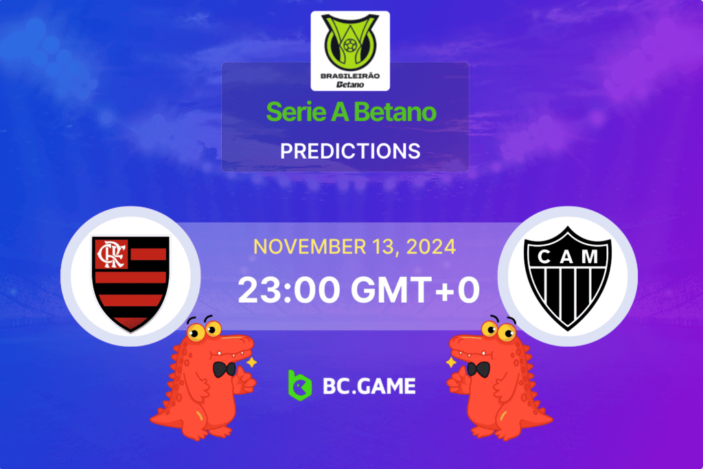 Flamengo vs Atletico Mineiro Prediction, Odds, Betting Tips – Serie A Betano 13/11/2024