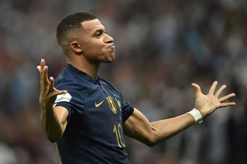 France captain Kylian Mbappe