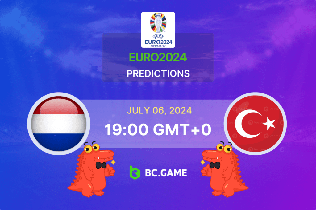 Match prediction for the Netherlands vs Turkey game at EURO 2024.