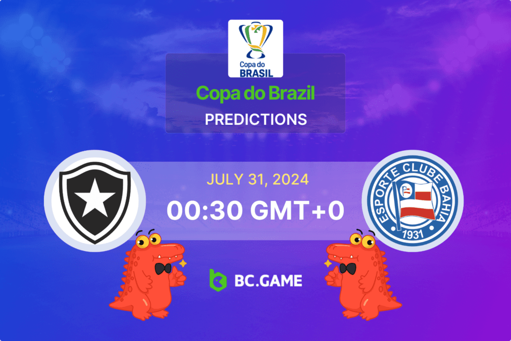 Botafogo RJ vs Bahia Prediction, Odds, Betting Tips – Copa do Brasil