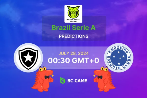 Botafogo vs Cruzeiro Prediction, Odds, Betting Tips – Brazil Serie A