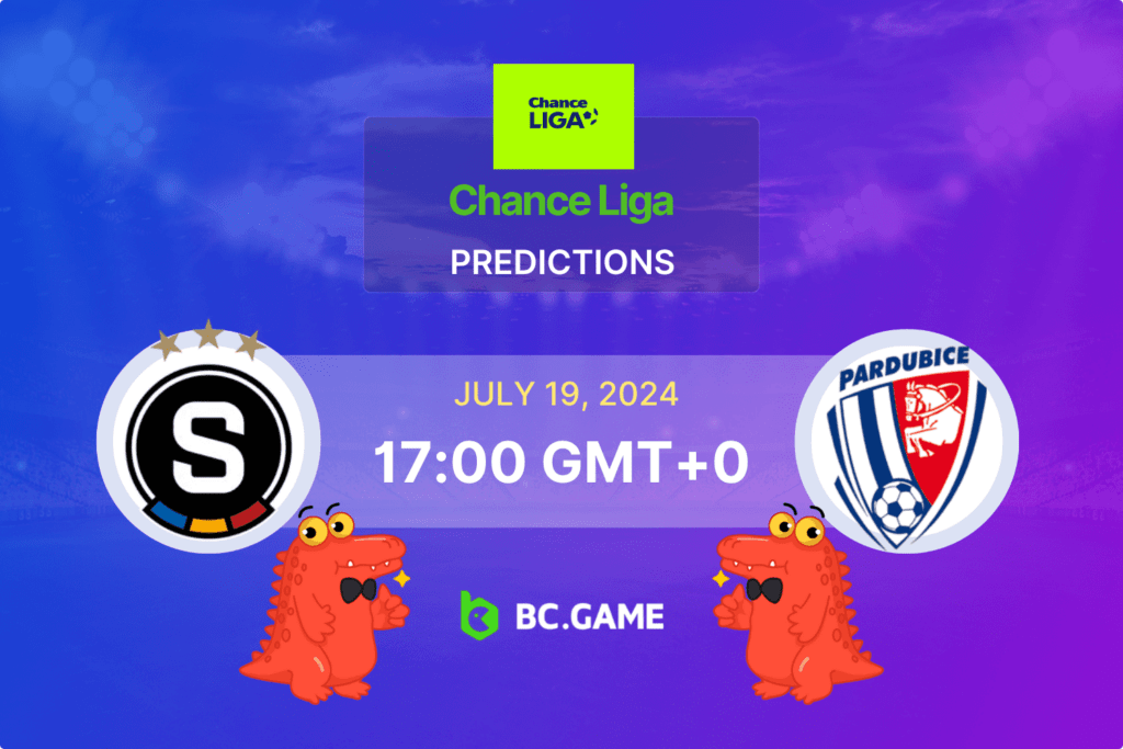 Match prediction for the Sparta Prague vs FK Pardubice game at Czech Republic: Chance Liga 2024.