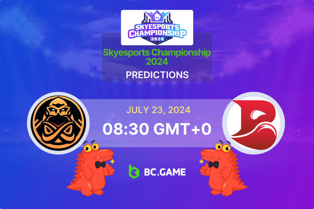 Match prediction for the ENCE vs Bleed Esports game at Skyesports Championship 2024.