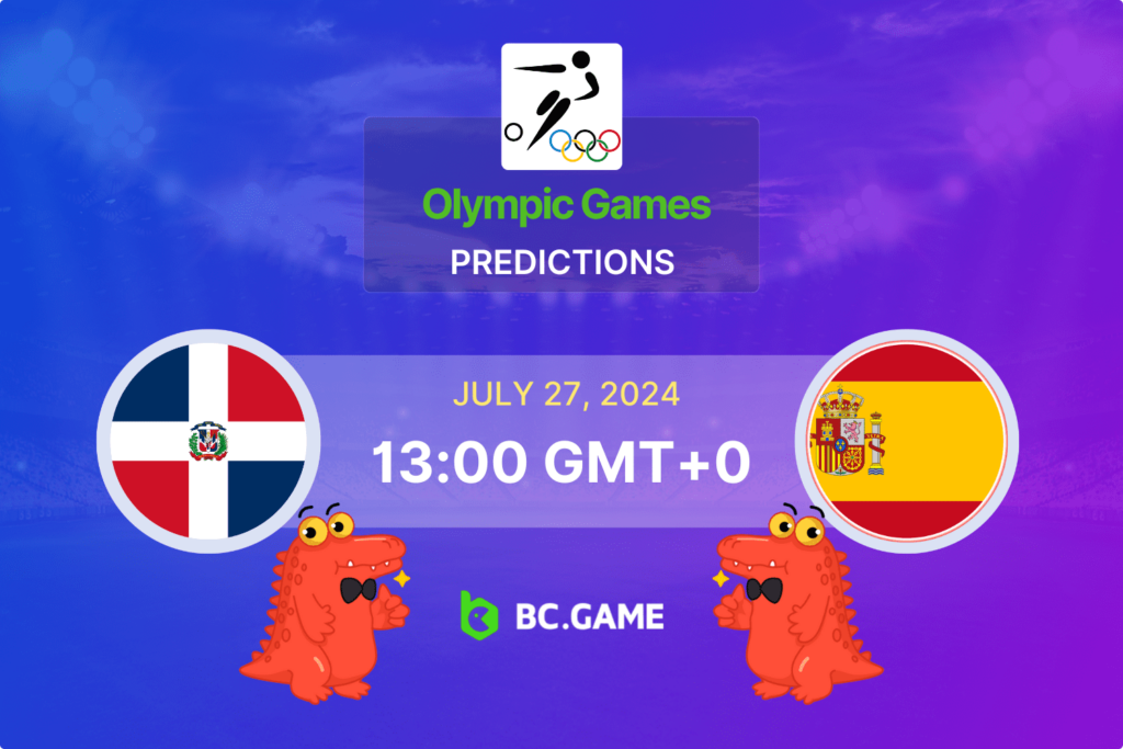 Match prediction for the Dominican Republic vs Spain game at the Olympic Games 2024.