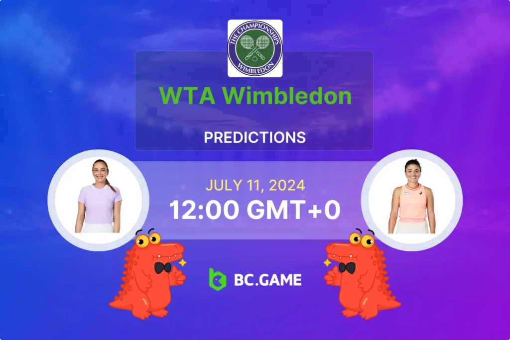 Wimbledon Semi-Final: Donna Vekić vs Jasmine Paolini - Expert Predictions.