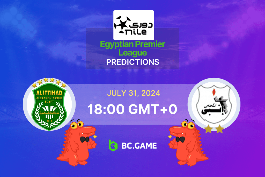 Match prediction for the Al Ittihad vs Enppi game at Egypt Premier League 2024.