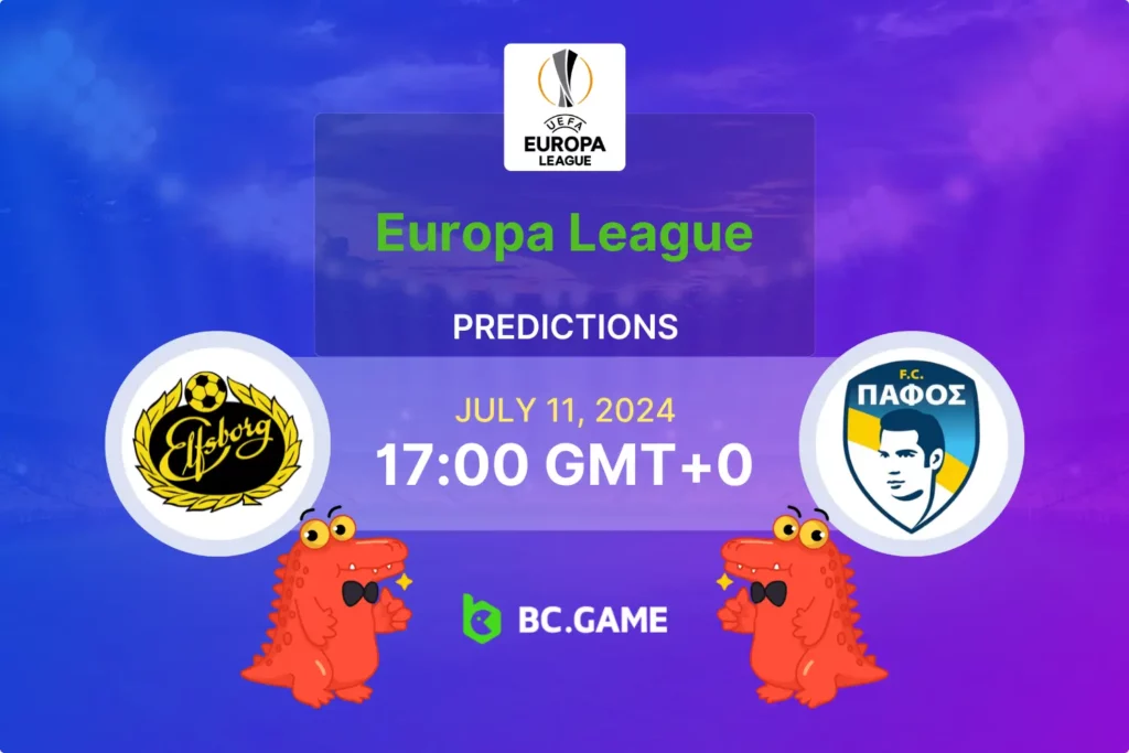 Elfsborg vs Pafos: Expert Betting Tips for Europa League.