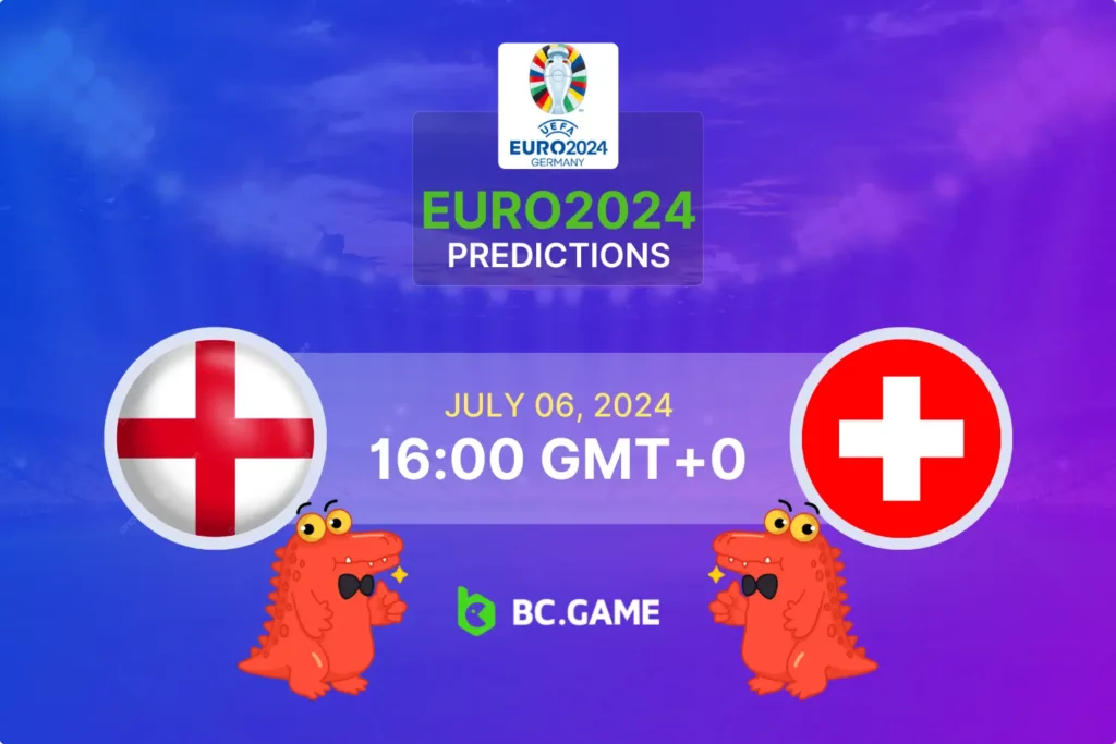 EURO 2024 Quarter-Final: England vs Switzerland Prediction & Odds.