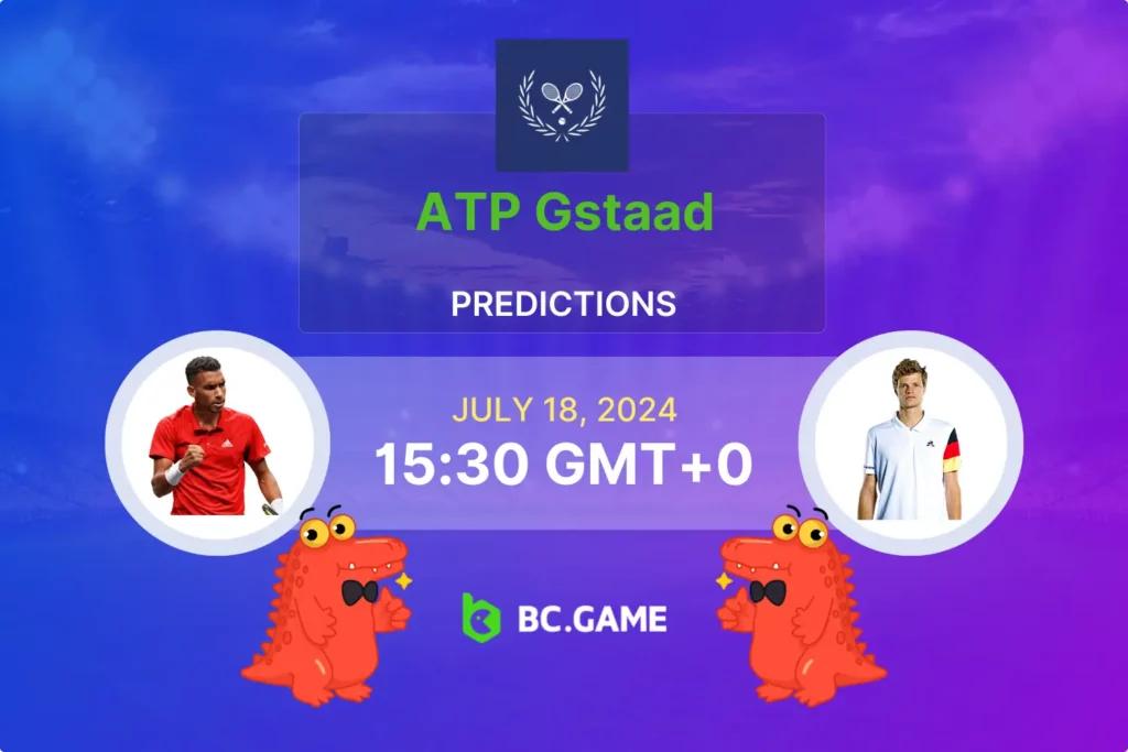 Betting Tips for Felix Auger-Aliassime vs Yannick Hanfmann at Swiss Open Gstaad.