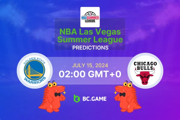 Golden State Warriors vs Chicago Bulls Prediction, Odds, Betting Tips – NBA Las Vegas Summer League