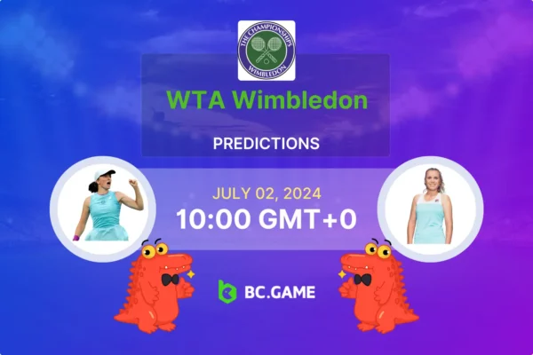Swiatek – Sofia Kenin: Palpite, probabilidades e dicas de apostas de Iga  – Wimbledon 2024