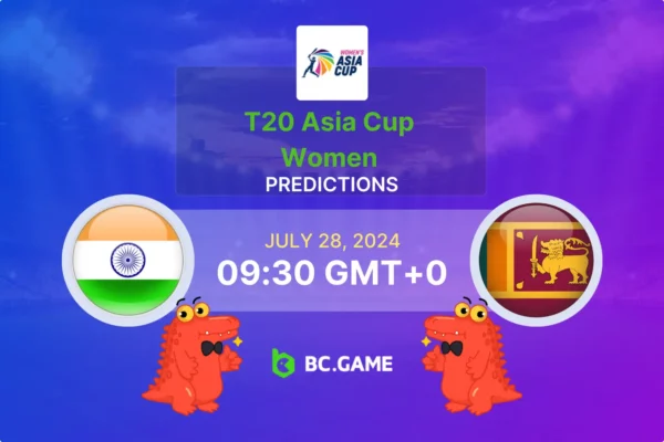 India vs Sri Lanka Prediction, Odds, Betting Tips – Womens Asia Cup 2024