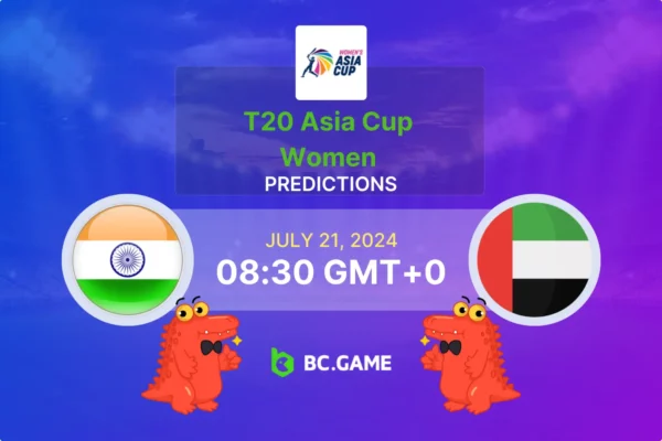 India W vs United Arab Emirates W Prediction, Odds, Betting Tips – Women’s Asia Cup 2024