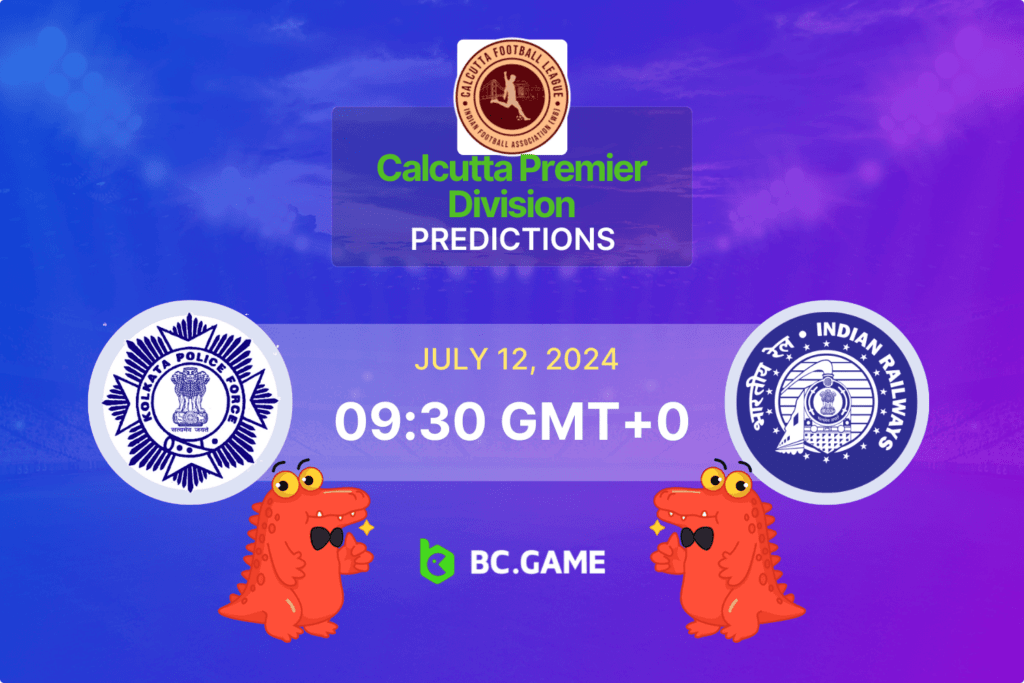 Match prediction for the Police AC vs Eastern Railway game at Calcutta Premier Division 2024.