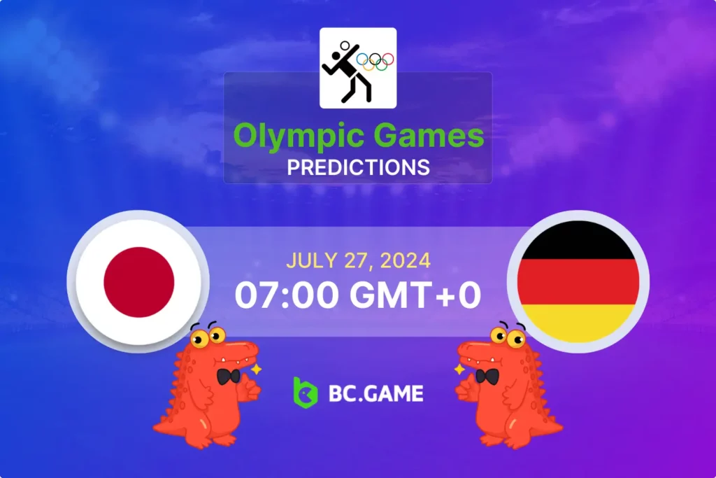 Men's Olympic Volleyball: Japan vs Germany Betting Tips.