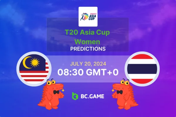 Malaysia vs Thailand Prediction, Odds, Betting Tips – Women’s Asia Cup 2024