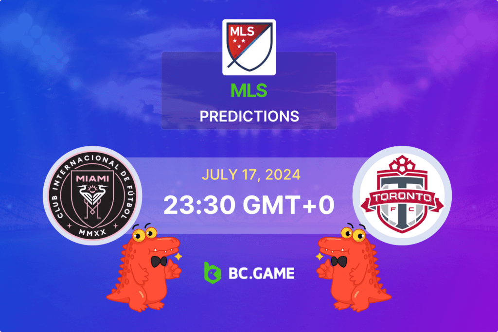 Match prediction for the Inter Miami vs Toronto FC game at MLS 2024.