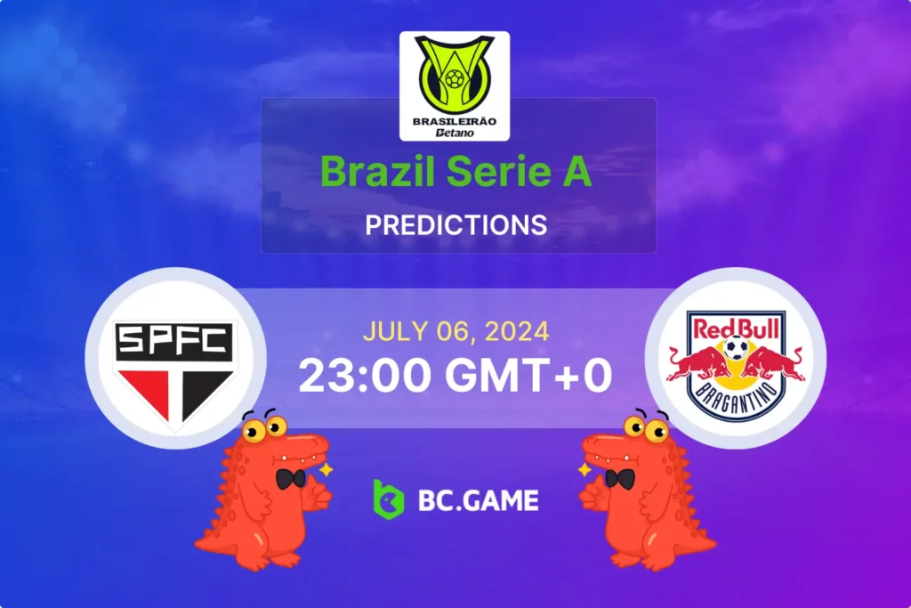 São Paulo vs Red Bull Bragantino: Expert Predictions and Betting Guide.